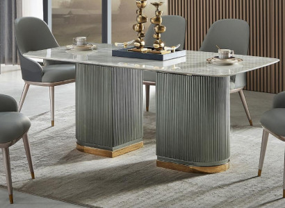 Design Esstisch Marmor Stein Tisch Moderne Esstische Möbel 180x90 Tische Neu